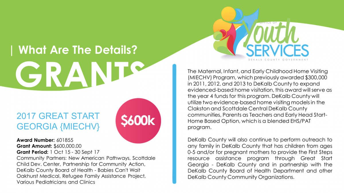 Grants DeKalb County GA